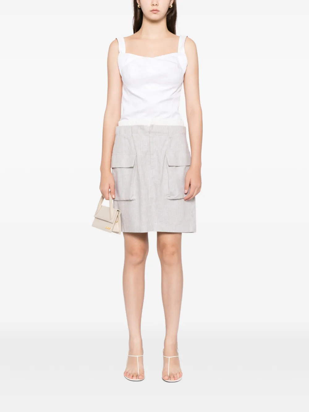 BLAKLACE Rok met zak - Grijs