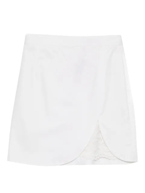 BLAKLACE lace-detail mini skirt
