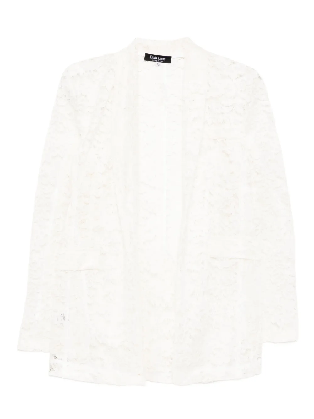 Blaklace Lace Blazer In White