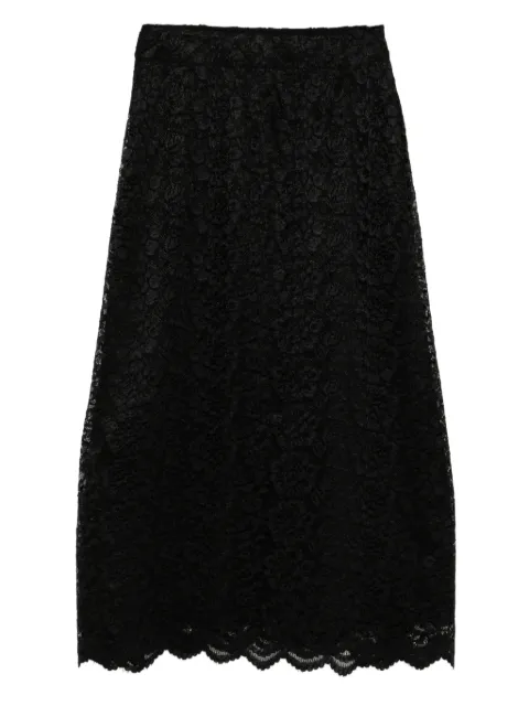 BLAKLACE lace trim skirt