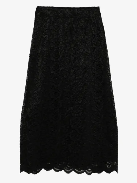 BLAKLACE lace trim skirt