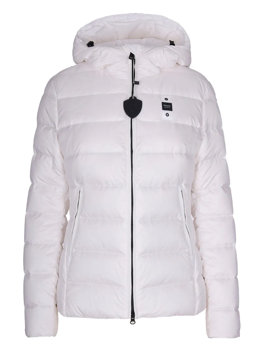 Blauer chamarra capitonada Caroll con capucha | blanco | Image 1