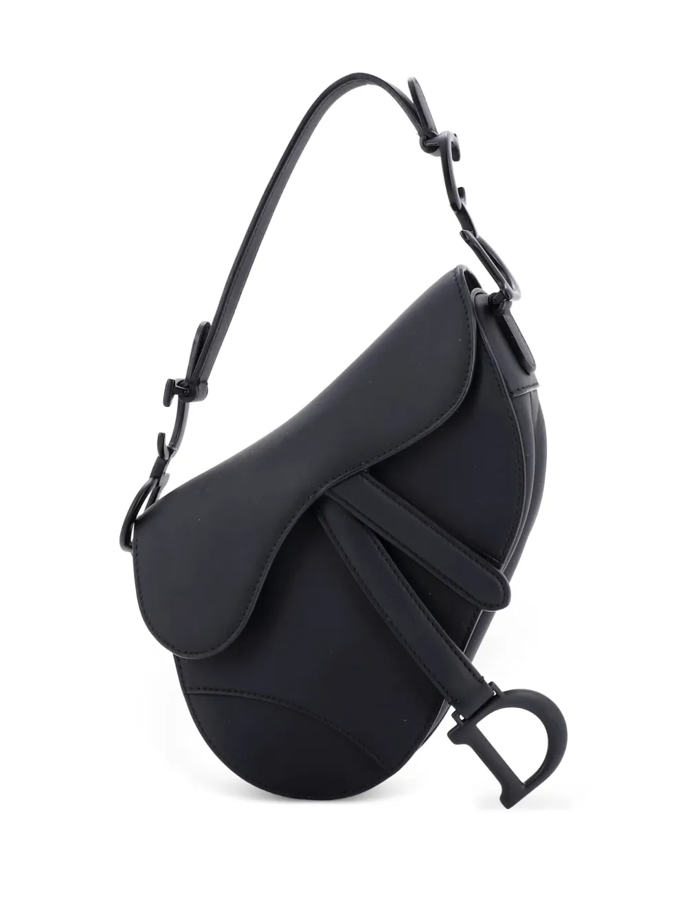 Christian Dior Pre-Owned Ultra Matte Saddle Handbag Leather Mini