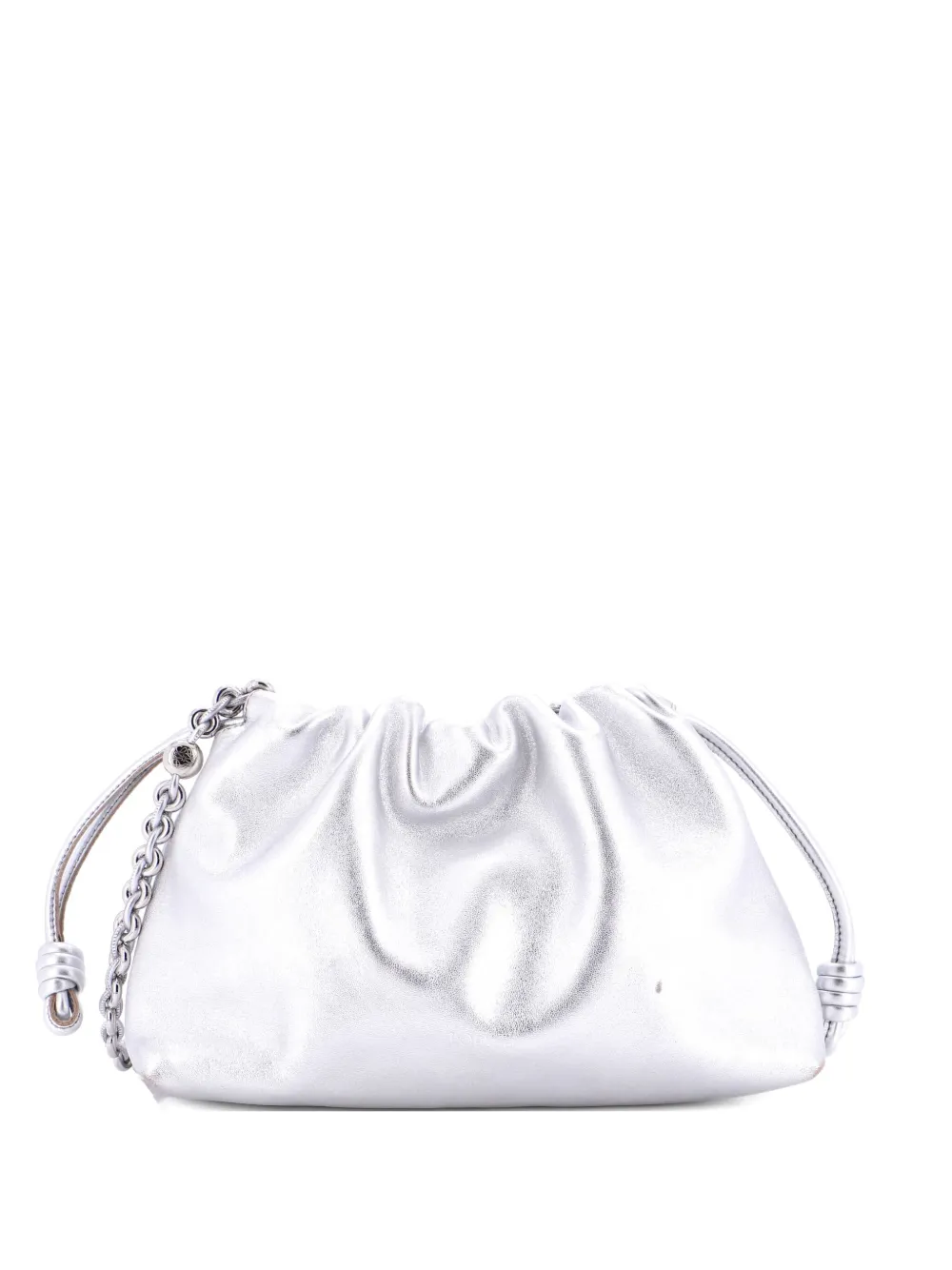 Loewe Pre-Owned Flamenco Knot Chain Purse Bag Leather Medium crossbody Loewe Pre-Owned Flamenco Knot Chain Purse Bag Leather Medium crossbody