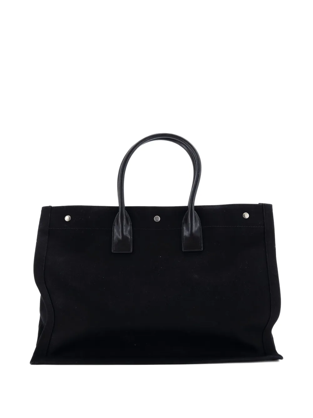 Saint Laurent Pre-Owned Rive Gauche Shopper Canvas Large tote bag | Estilos de archivo | Image 2