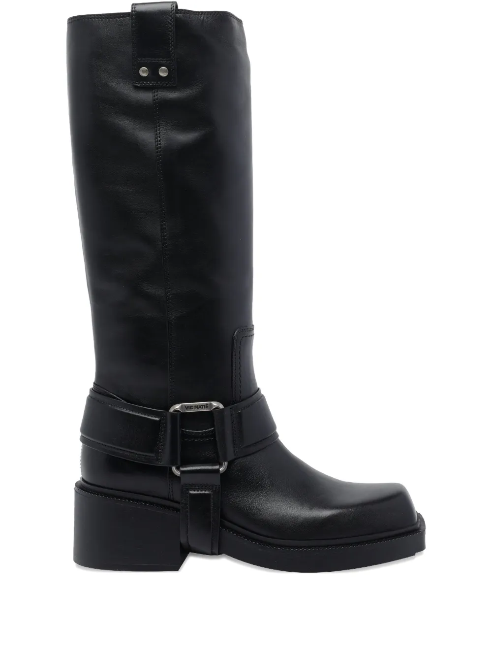 Vic Matie 55mm Pampas Leather Boots In Multi