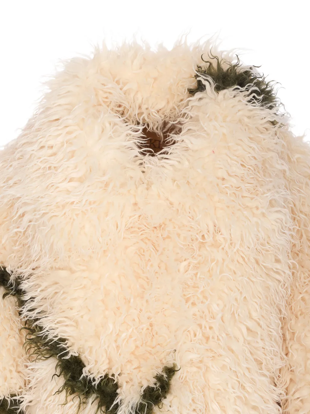 Jakke Cocoon Faux-fur Coat In Brown