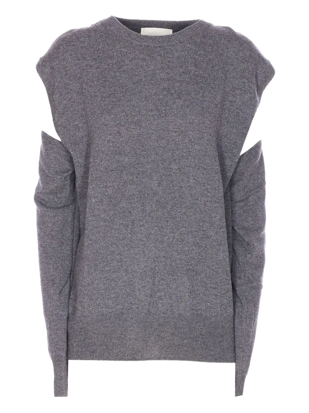 Lisa Yang Othelia cut-out sweater | Grey | Image 1