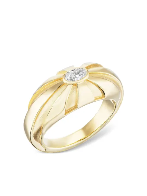 Sorellina 18K yellow gold Electric Moonbeam diamond ring