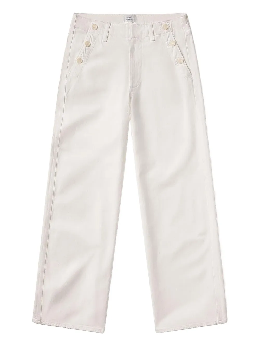 Citizens of Humanity button-fastening trousers | White | Image 1