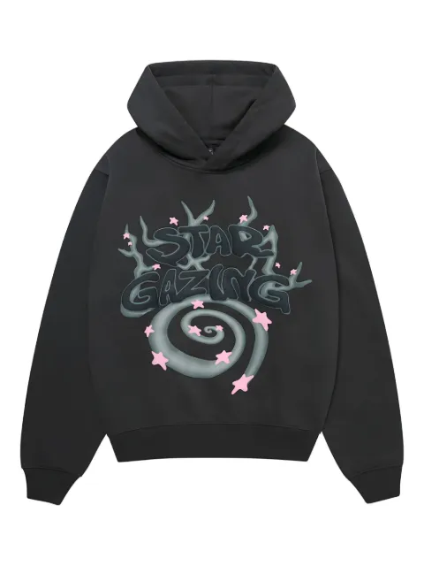 BROKEN PLANET stargazing-print hoodie