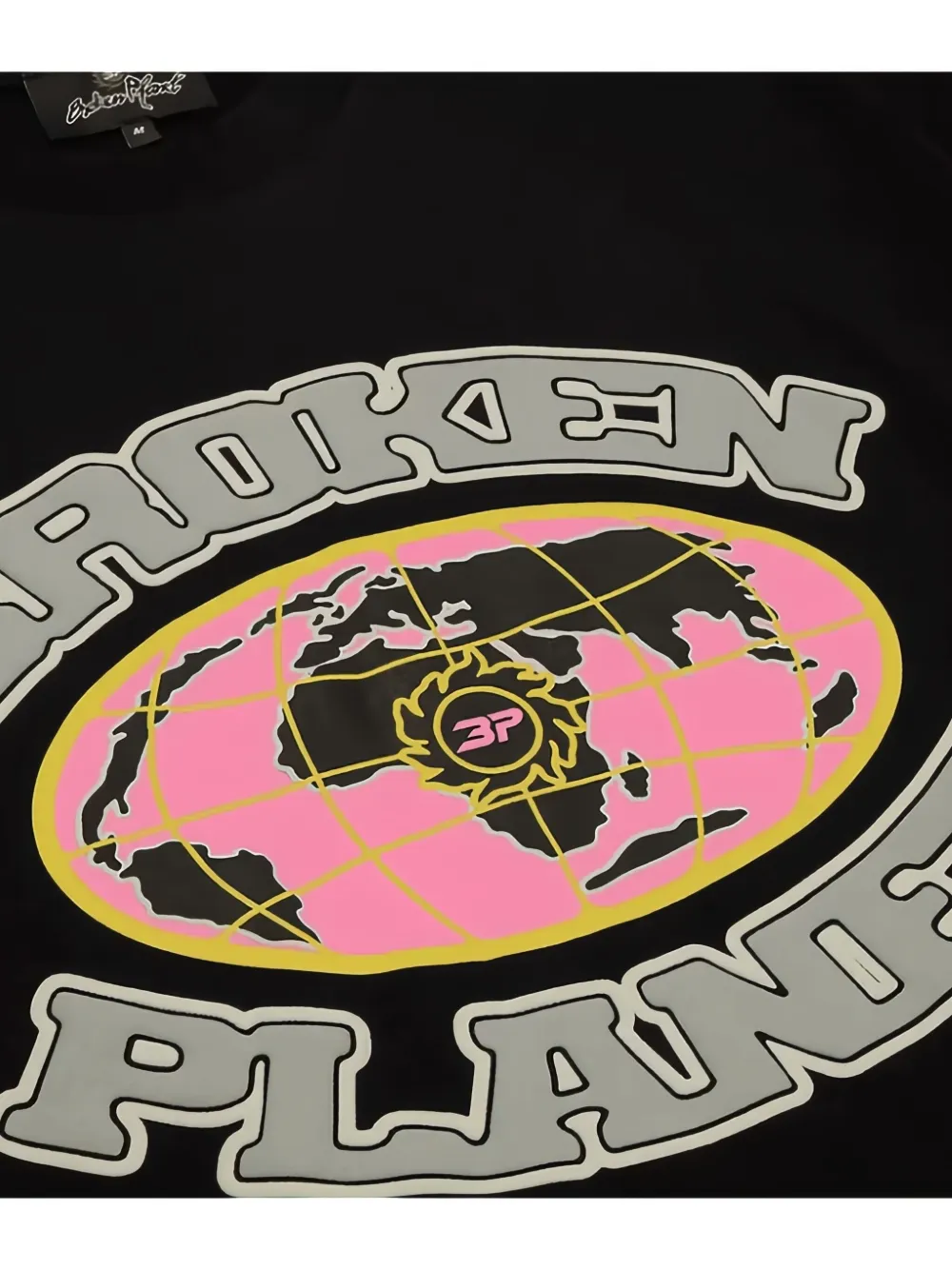 Broken Planet Logo-print T-shirt In Black