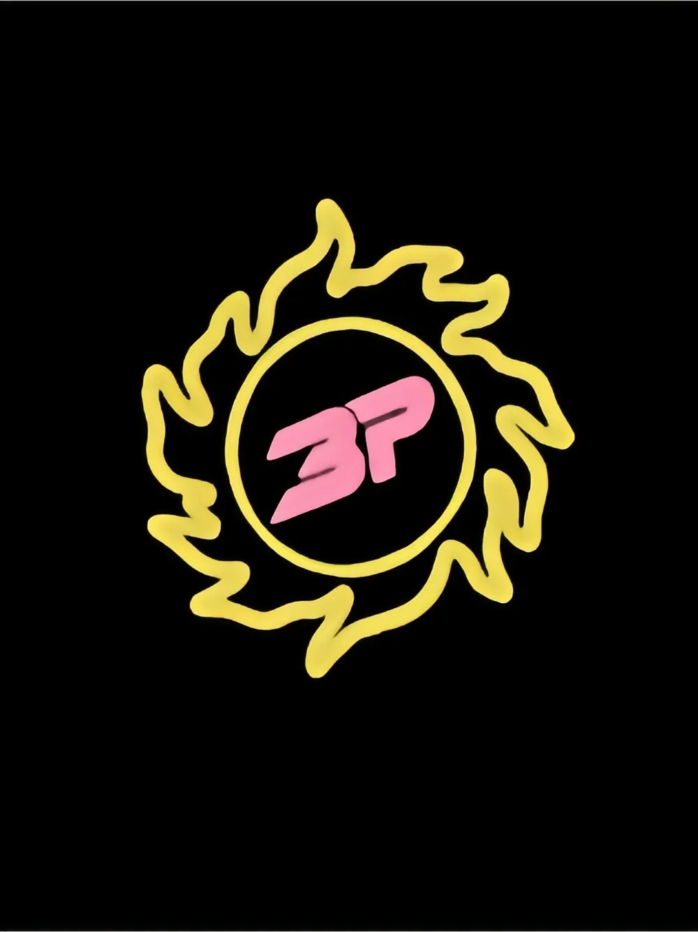 BROKEN PLANET T-shirt met logoprint Zwart