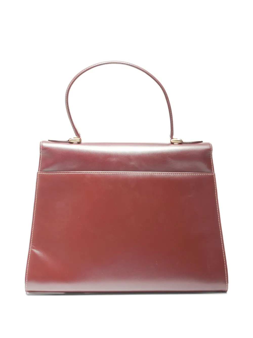 Pre-owned Cartier 1990-2000s Must Line Tote Bag In Red