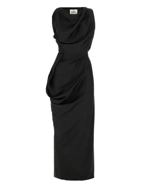 Vivienne Westwood Long Fond draped dress