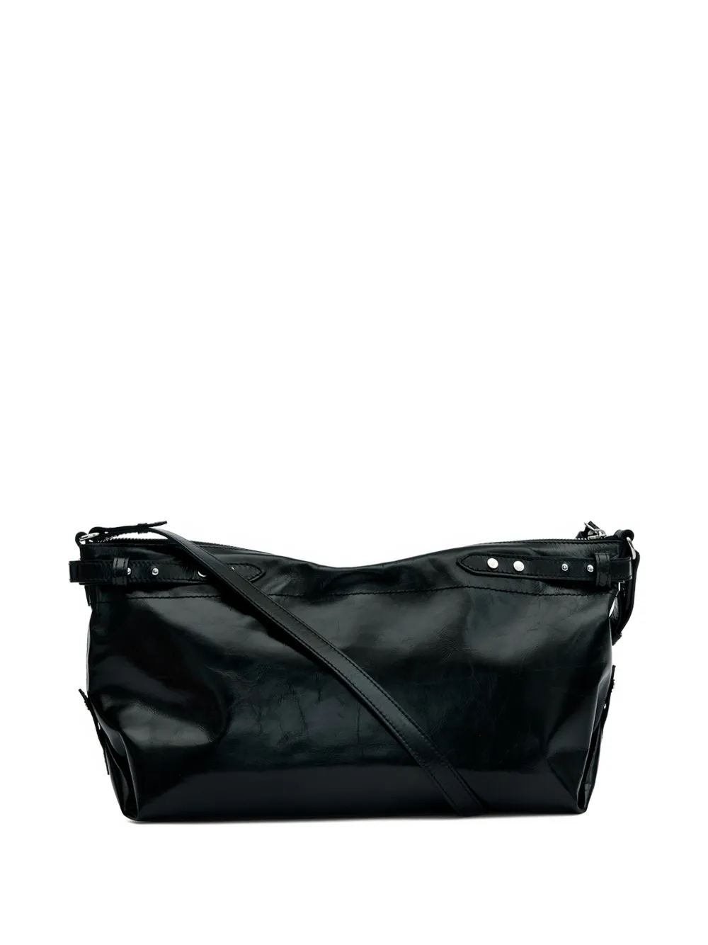 ISABEL MARANT Winna Day leren crossbodytas Zwart