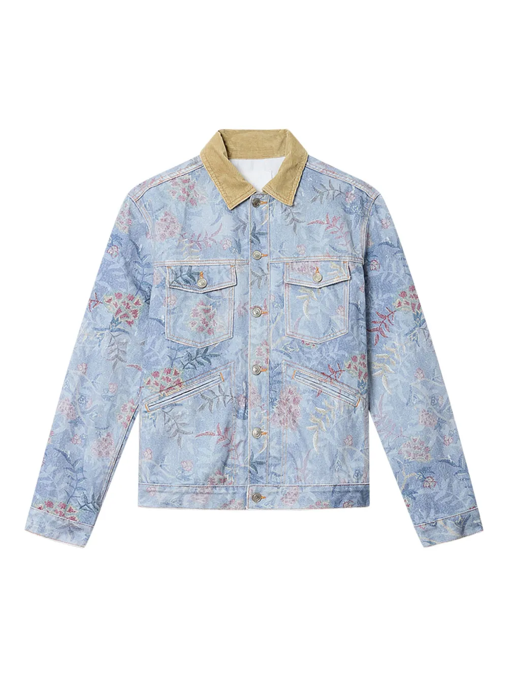 MARANT Giacca Jango a fiori - Blu