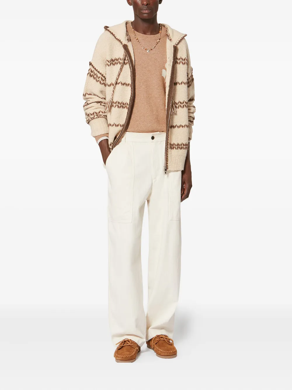 MARANT cardigan rayé ROLIAN à capuche | Cardigans | Image 2