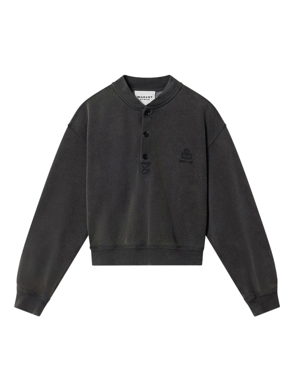 MARANT ÉTOILE sweat Simony à broderies | gris | Image 1