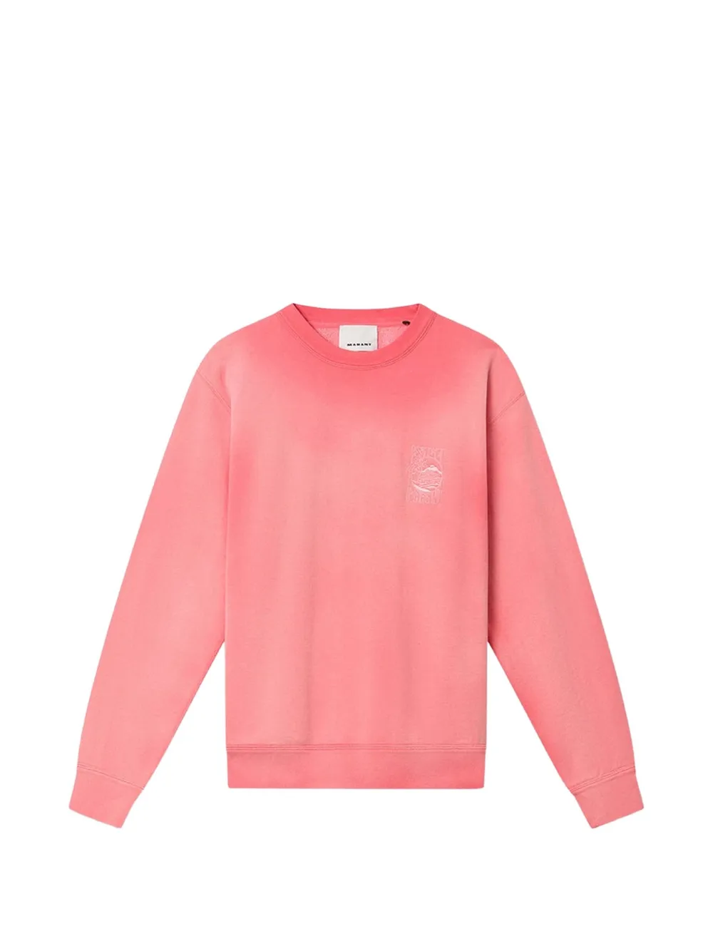 MARANT Mikoy Sweatshirt mit Logo-Stickerei - Rosa