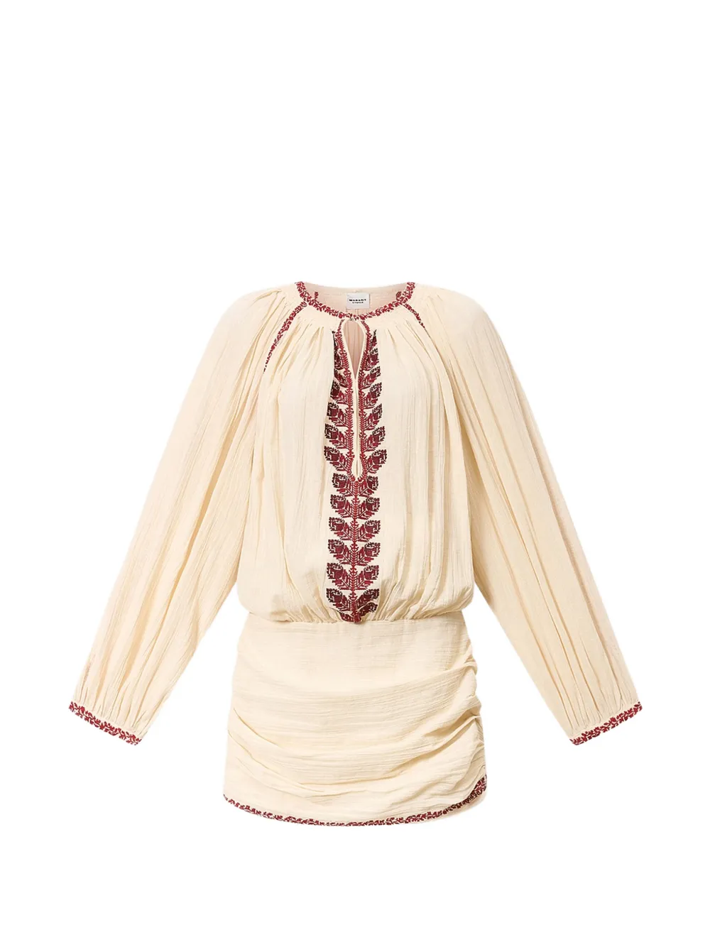 MARANT ÉTOILE Ludy embroidered dress - Toni neutri