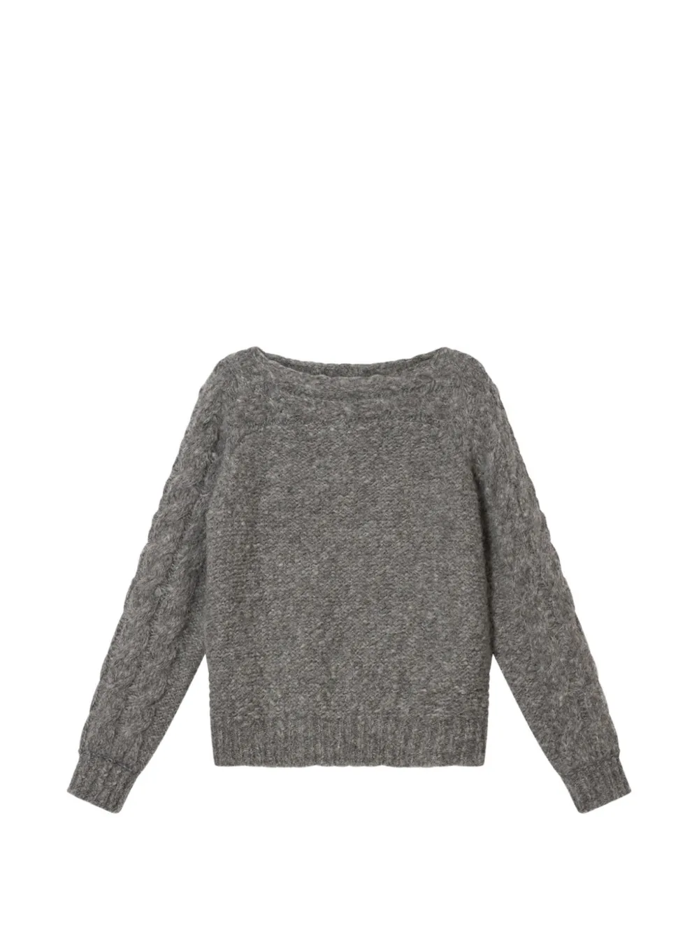 MARANT ÉTOILE Drapiertes Zelna T-Shirt - Gelb