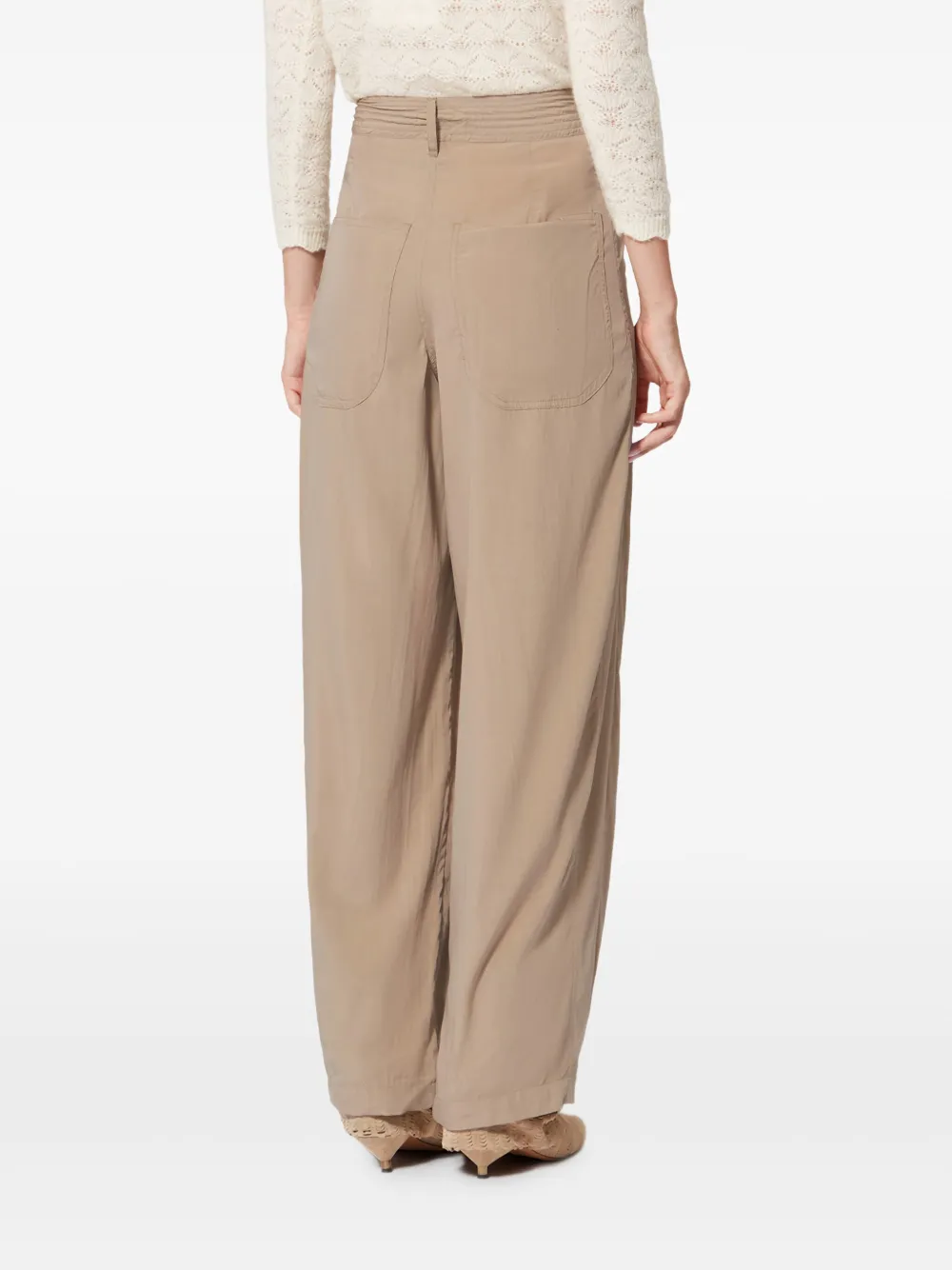 X Inaya Drawstring Button Trousers
