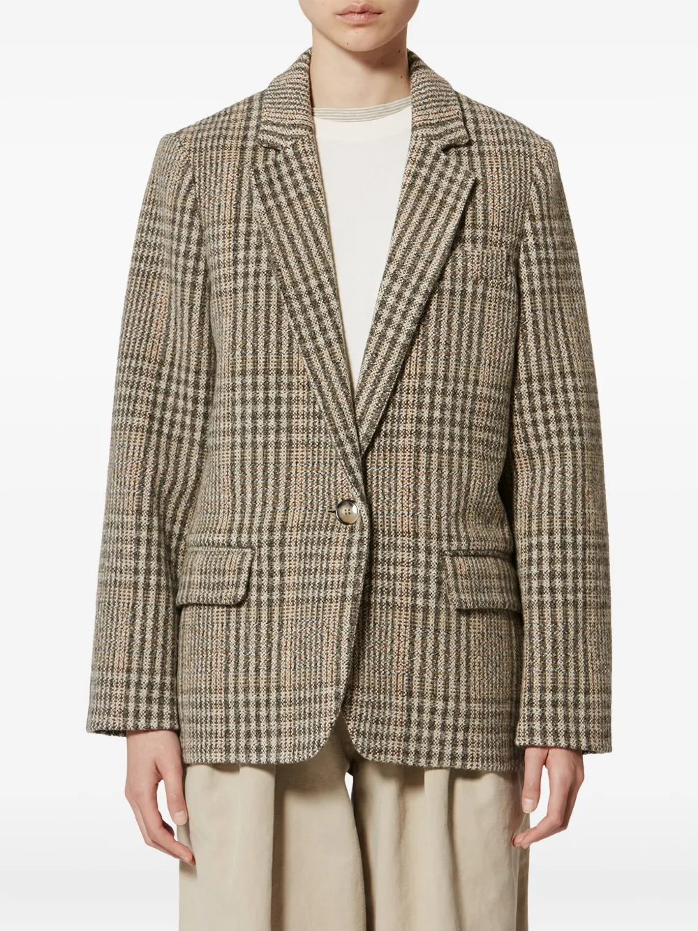 Isabel Marant Étoile Charlyne Blazer In Brown