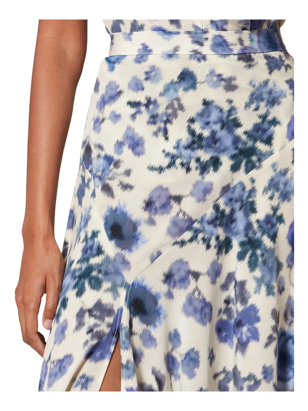 ISABEL MARANT Sakura maxi-rok met bloemenprint Beige