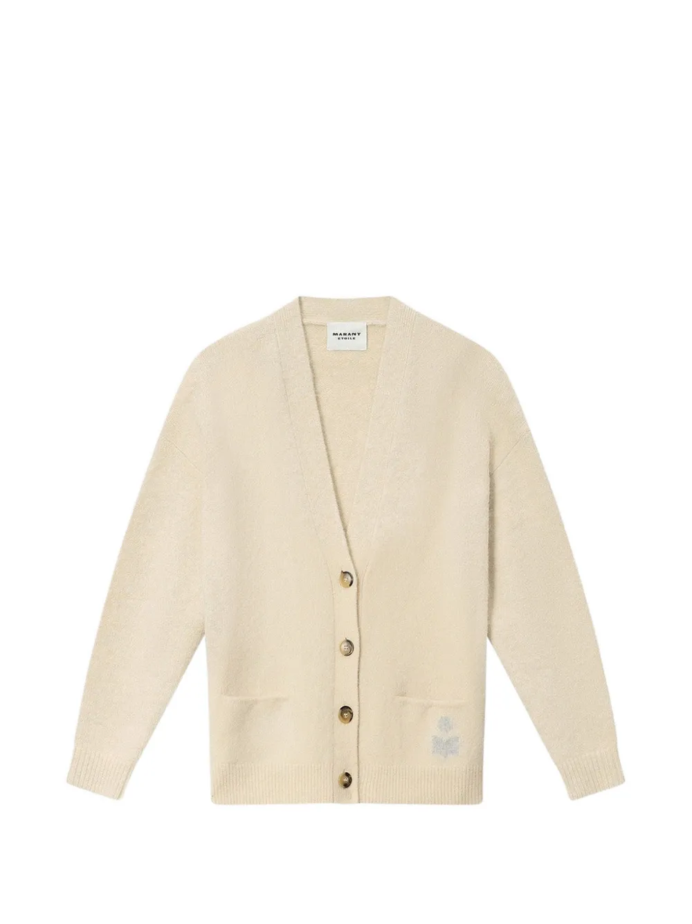 MARANT ÉTOILE Eborah pocket cardigan - Nude