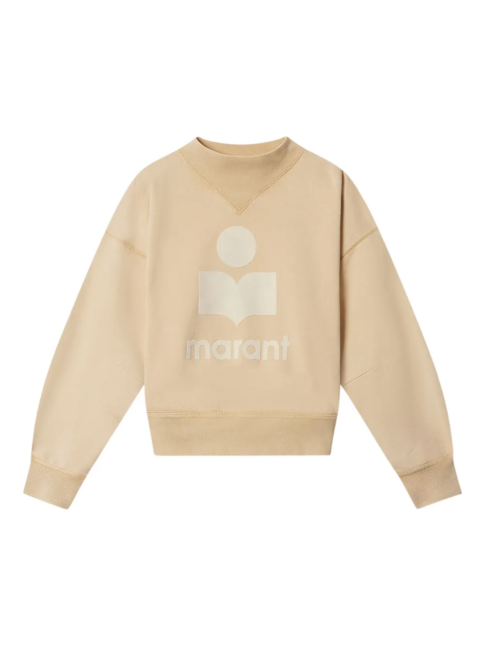 MARANT ÉTOILE Moby logo sweatshirt | Neutrals | Image 1