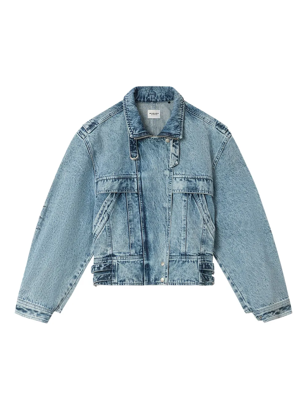 Isabel Marant Étoile Joseline Zipped Jacket In Blue