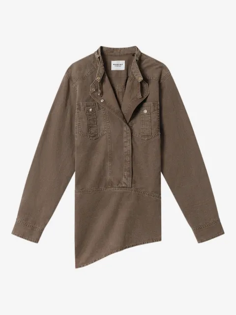 MARANT ÉTOILE Nouria patch-pocket mini dress