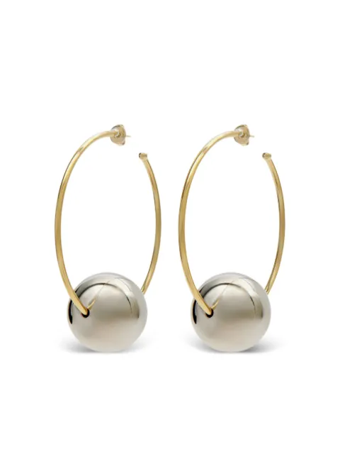 ISABEL MARANT Elina large hoops earrings