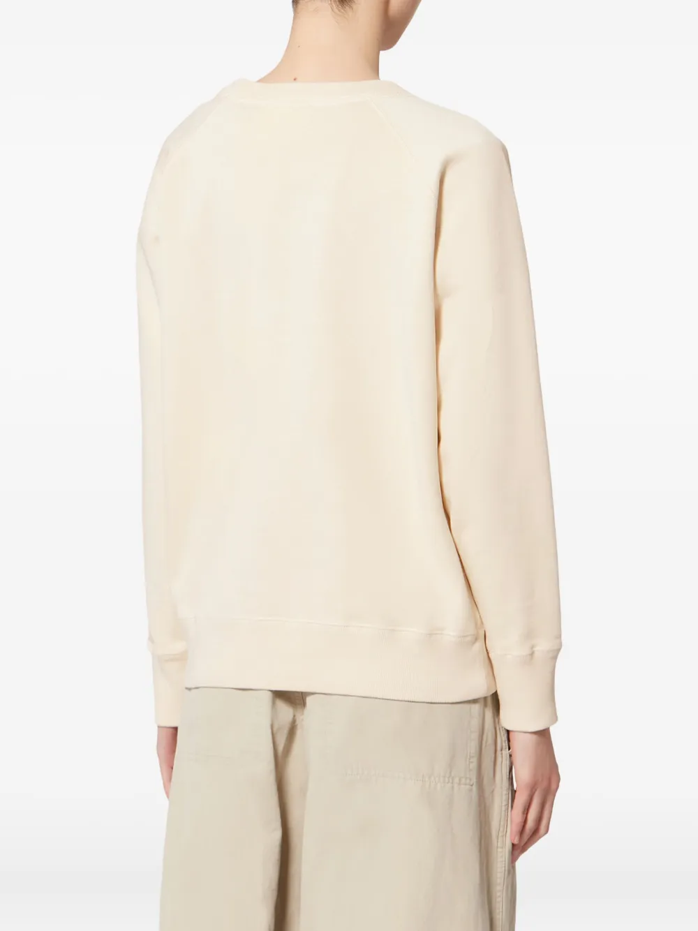Isabel Marant Étoile Millyny Embroidery Sweatshirt In Neutral
