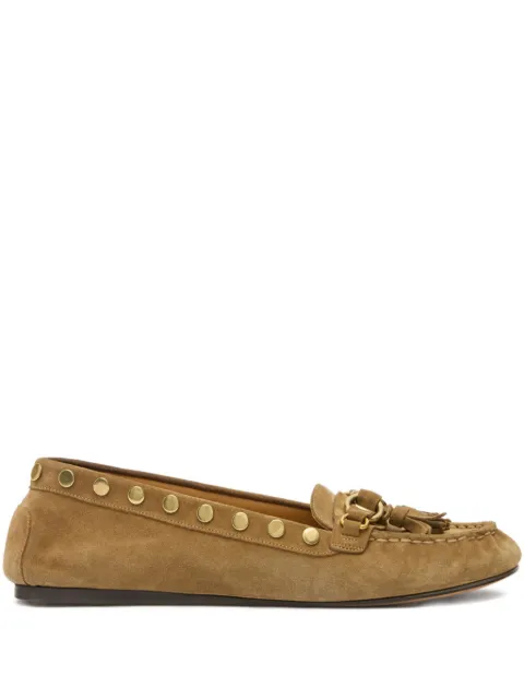 ISABEL MARANT tassel studded loafers