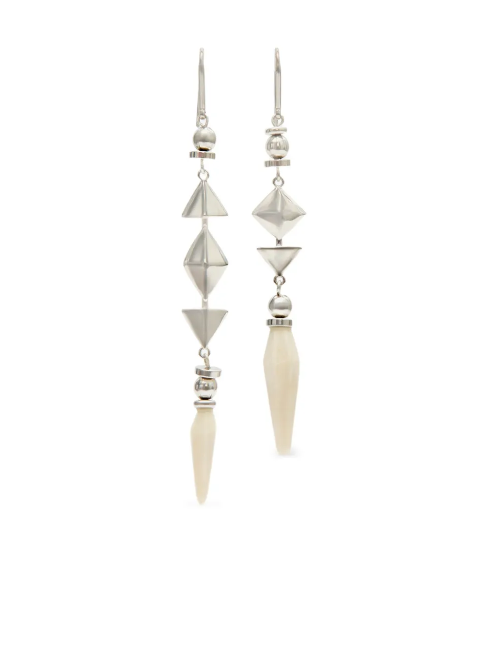 ISABEL MARANT boucles d'oreilles Ida à design asymétrique | argent | Image 1