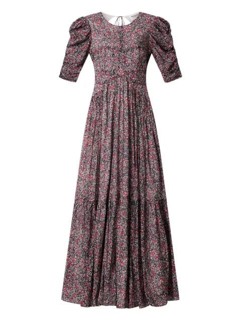 MARANT ÉTOILE Sichellia puff-sleeve maxi dress