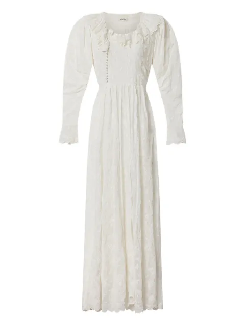 ISABEL MARANT Zoen ruffled collar dress