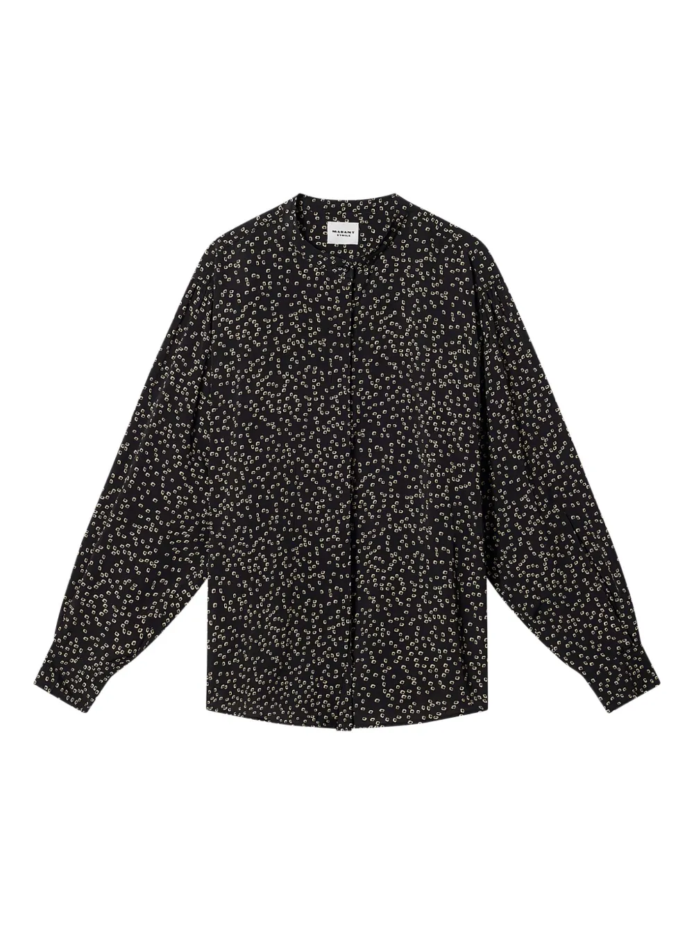 MARANT ÉTOILE chemise Catchell imprimée | noir | Image 1