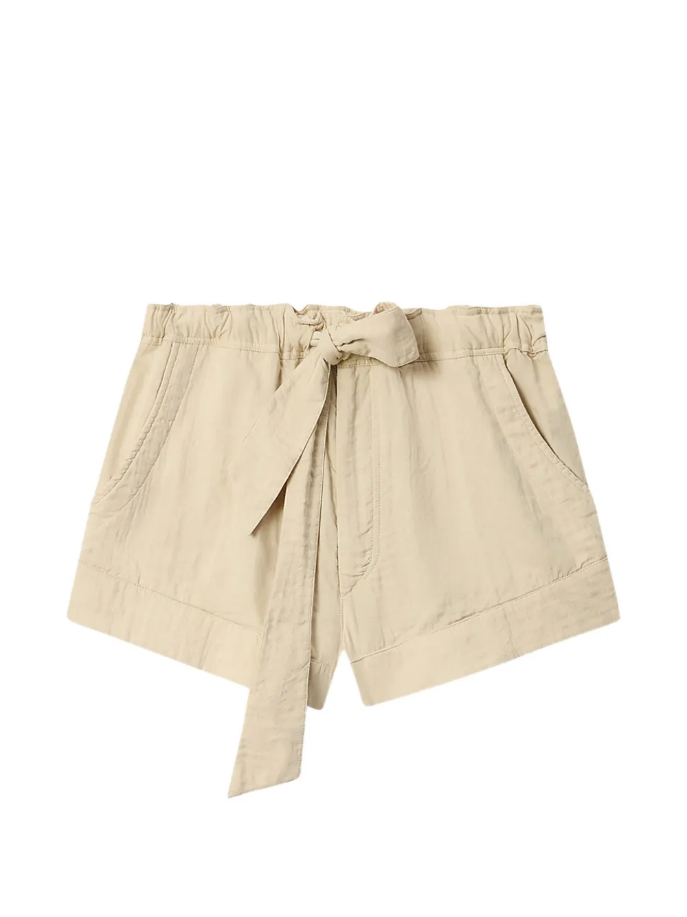 MARANT ÉTOILE Birva tie-waist shorts - Toni neutri