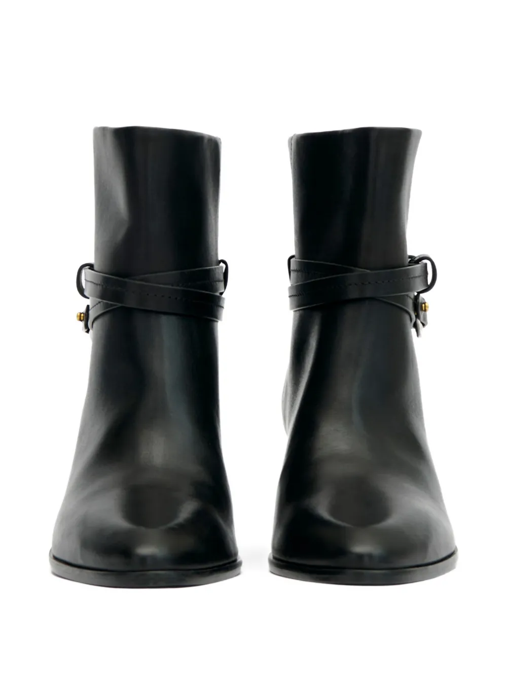 ISABEL MARANT 55 mm Meyli enkellaarzen met puntige neus Zwart