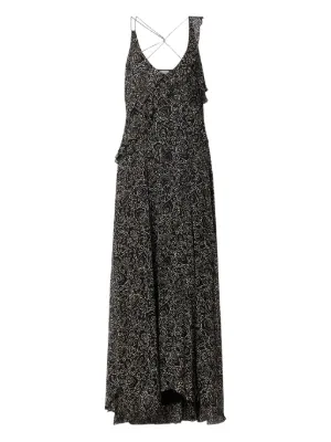 TOTEME A-line Maxi Dress | Grey | FARFETCH
