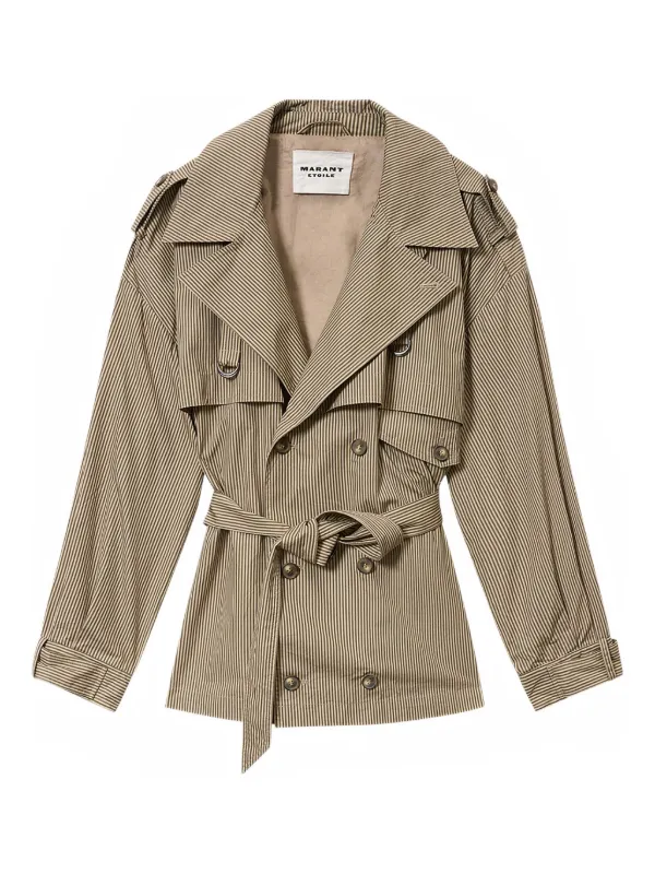Marant Étoile Claya Jacket in Neutrals