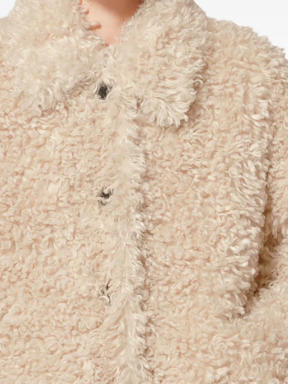 Isabel Marant Étoile Tarvey Buttoned Jacket In Neutral