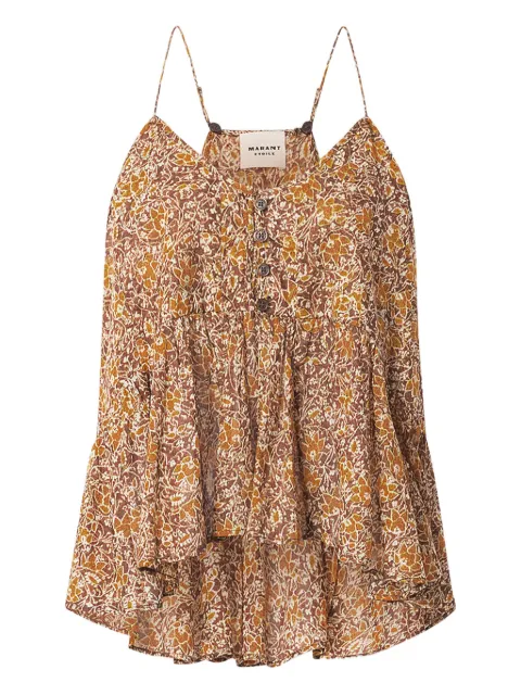 MARANT ÉTOILE floral blouse