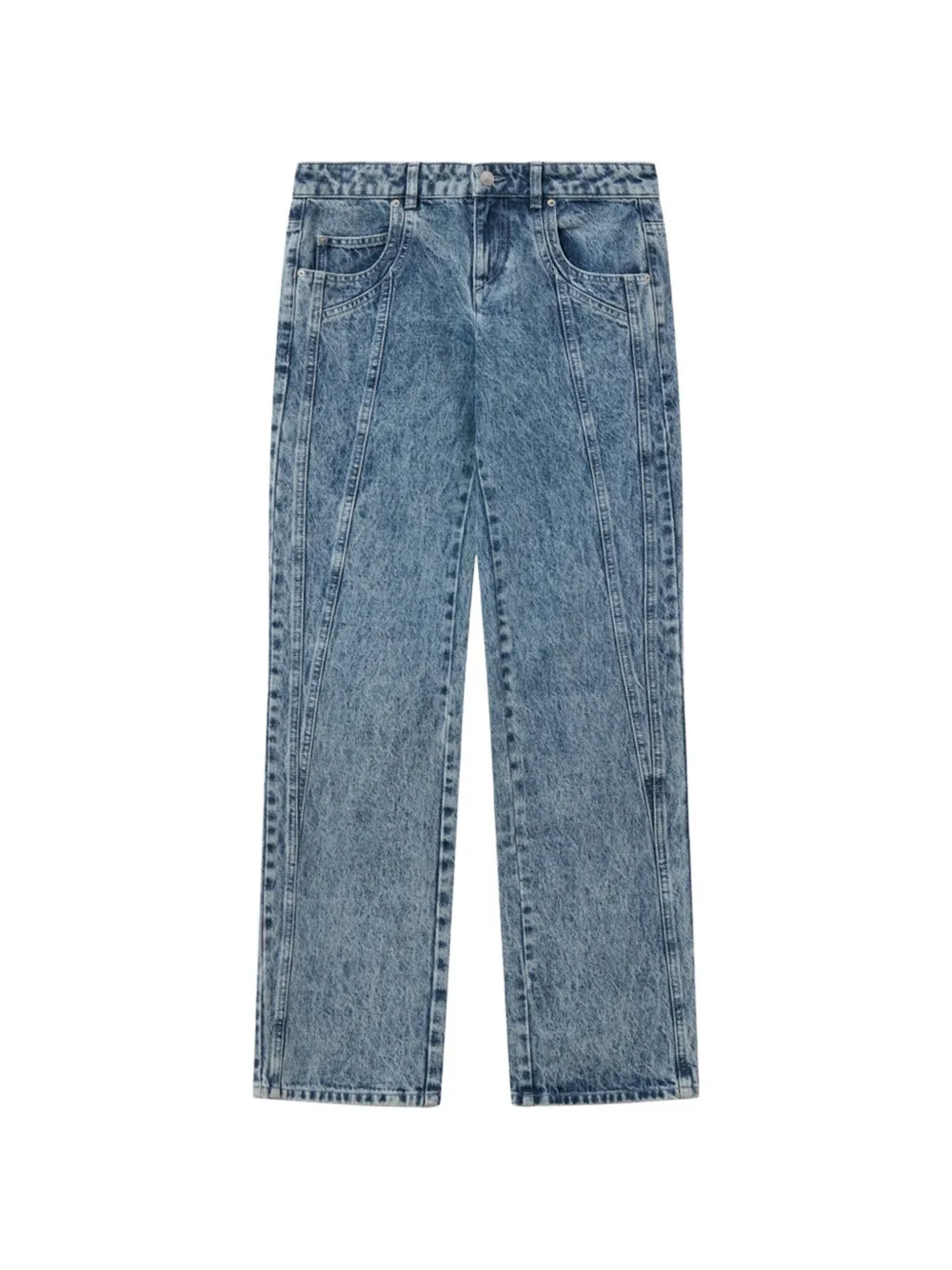 MARANT ÉTOILE Jaylis Jeans mit Einsätzen - Blau