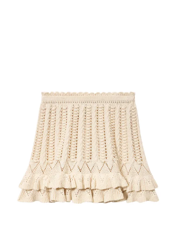 Marant Étoile Nelle Skirt in Neutrals