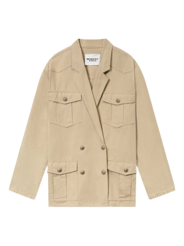 Marant Étoile Nevala Jacket in Neutrals