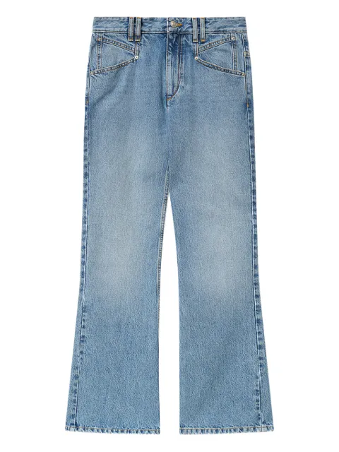 ISABEL MARANT Belvia pocket flared jeans